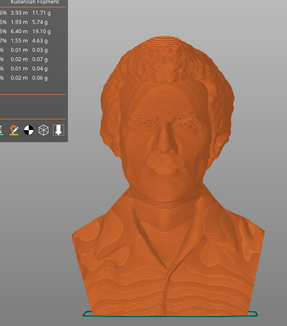 Huey Percy Newton 3D print model_15