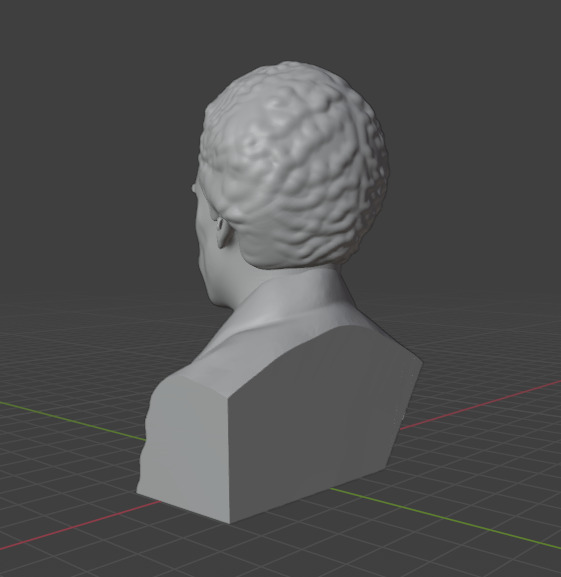 Huey Percy Newton 3D print model_21