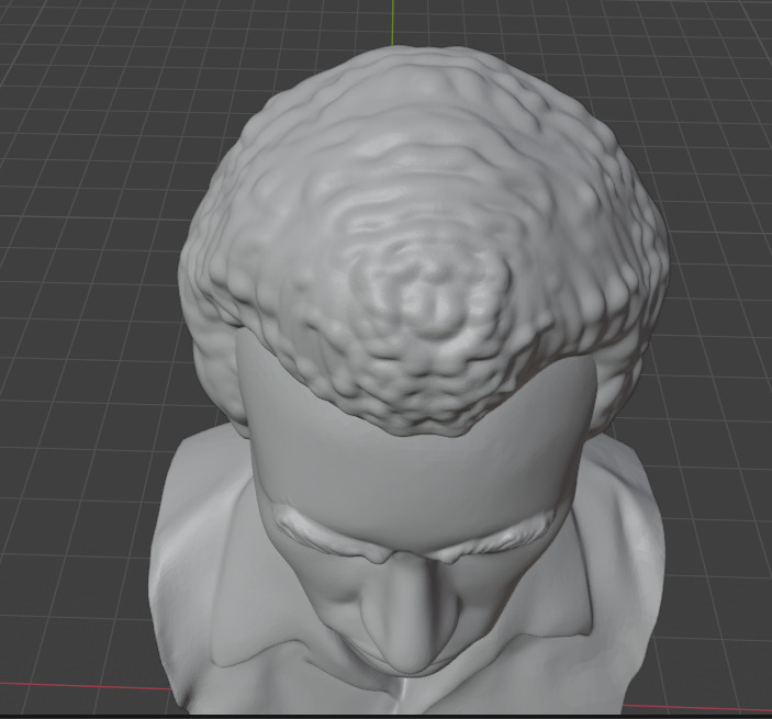 Huey Percy Newton 3D print model_12