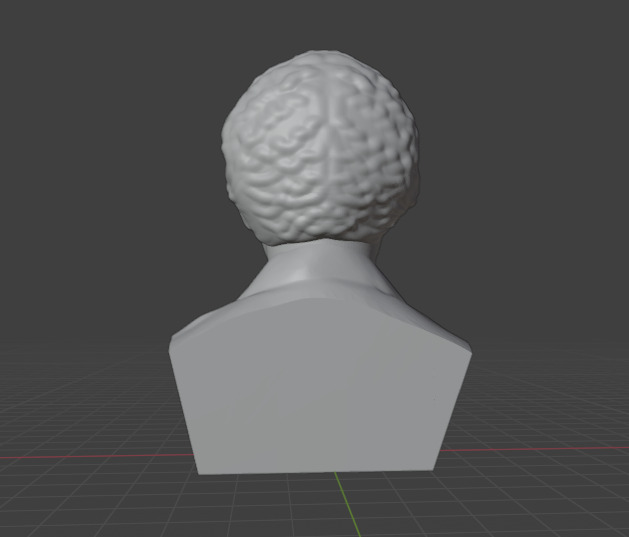 Huey Percy Newton 3D print model_20