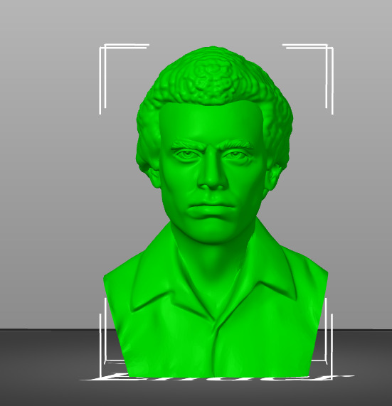 Huey Percy Newton 3D print model_14