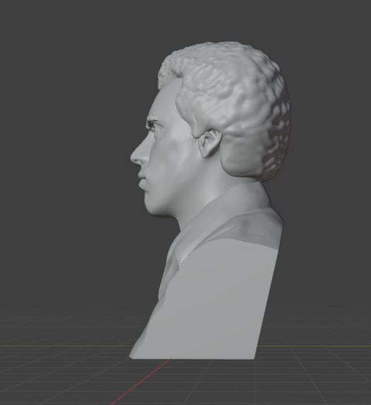 Huey Percy Newton 3D print model_22