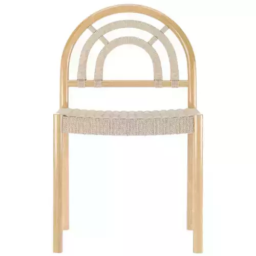 AVERY NATURAL OAK DINING CHAIRS