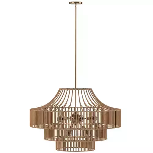 Savoy House Medlock 8-Light Outdoor Chandelier 3D model