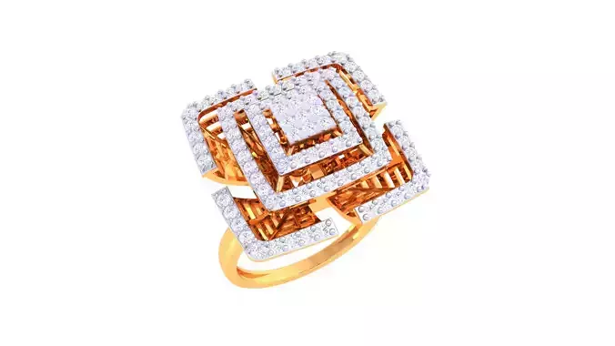  Women Ring MTL 3dm STL OBJ FBX Details