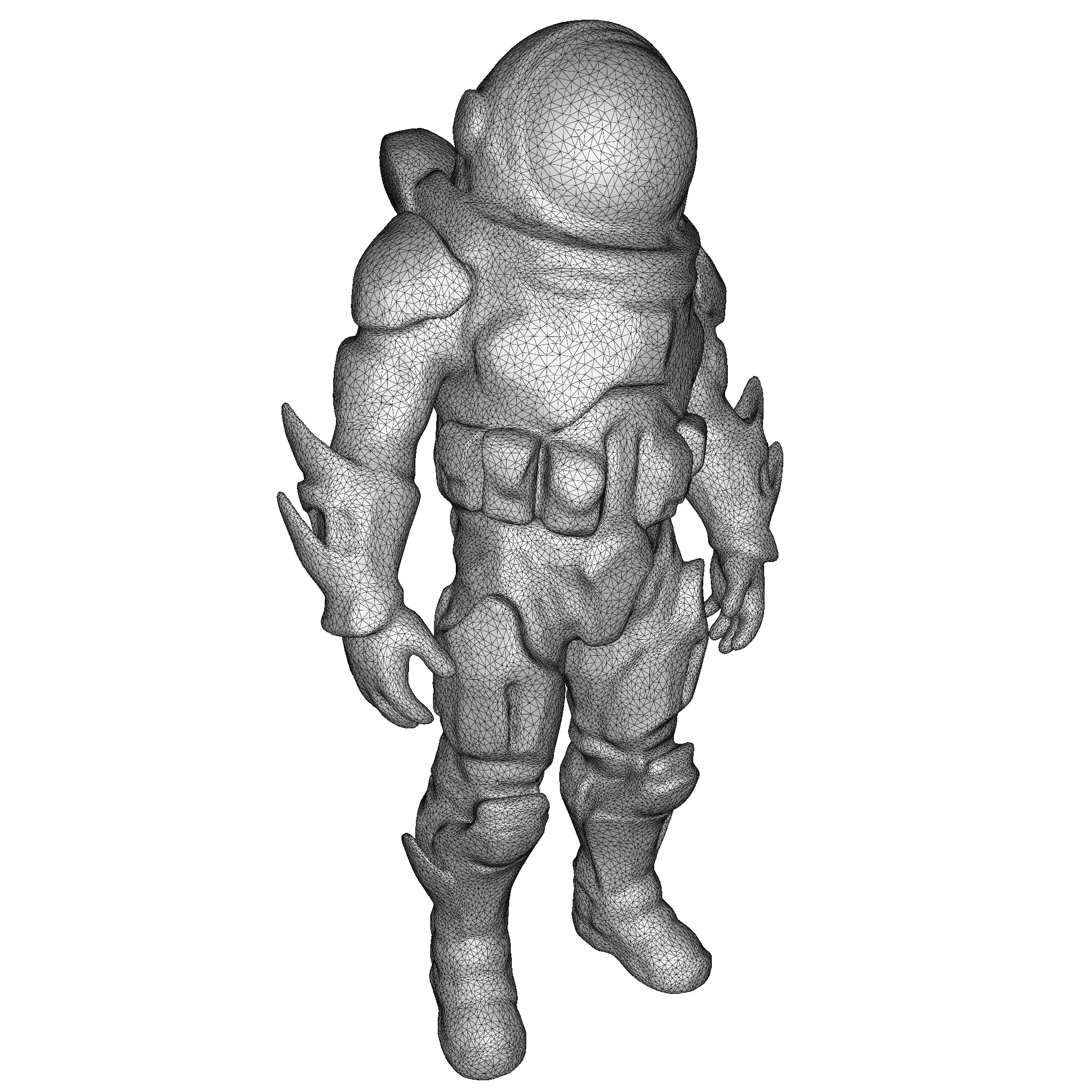 Cosmic Guardian - Iridescent Voyager 3D print model_2