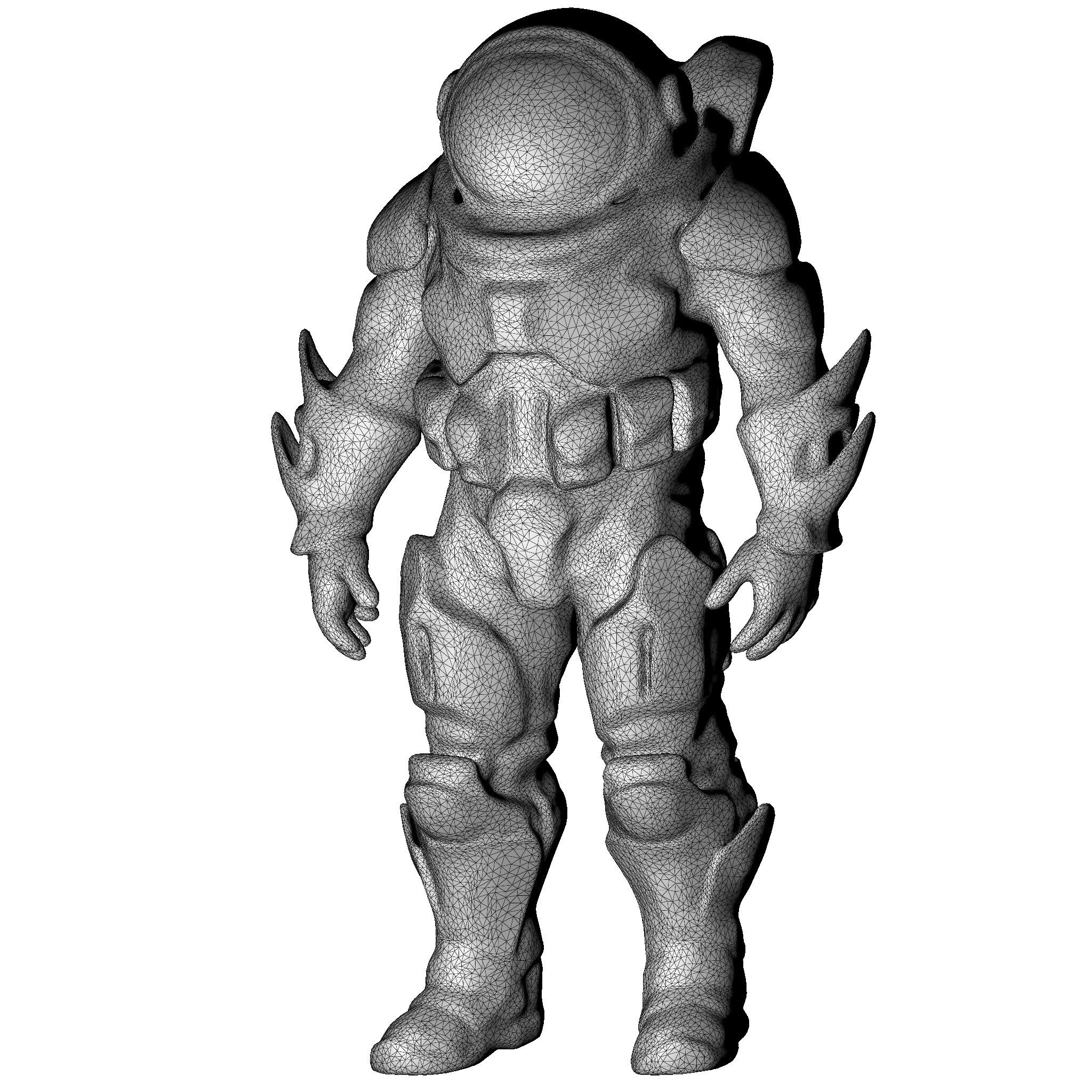 Cosmic Guardian - Iridescent Voyager 3D print model_8