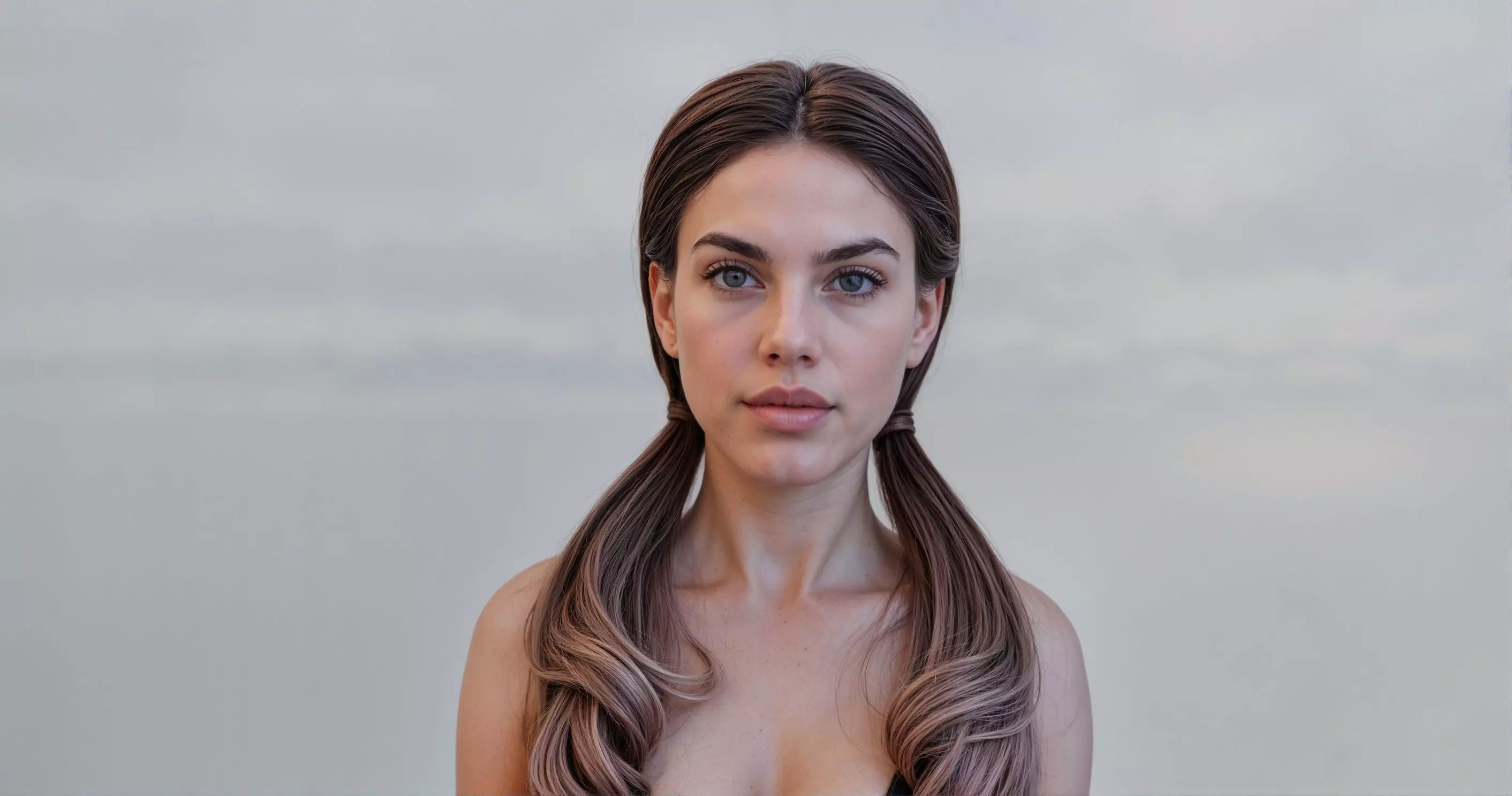 Nastya  - Young Woman 3D  Low-poly 3D model_0