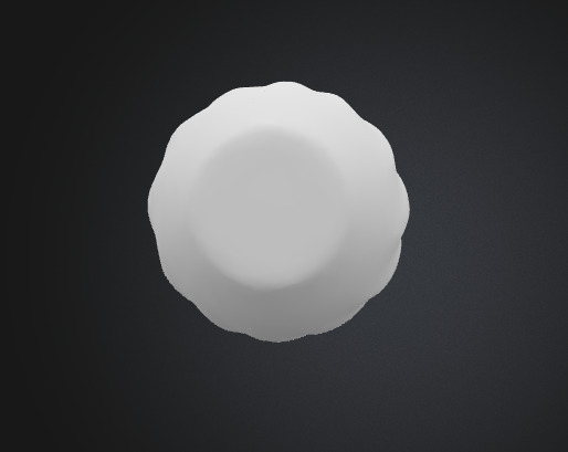 Minimalist futuristic vase 3D print model_4