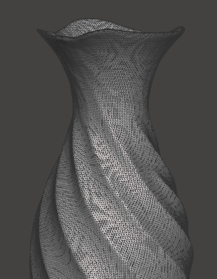 Minimalist futuristic vase 3D print model_3