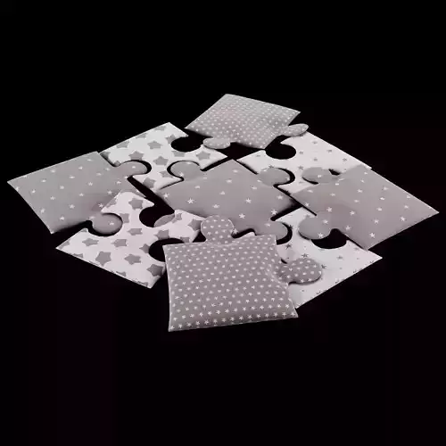 Puzzle pillow 2 3D model