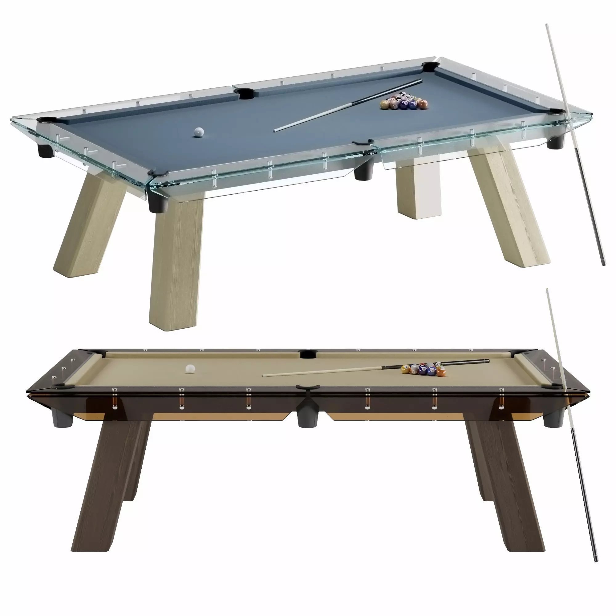 IMPATIA Filotto Pool Table PBR Low-poly 3D model_0