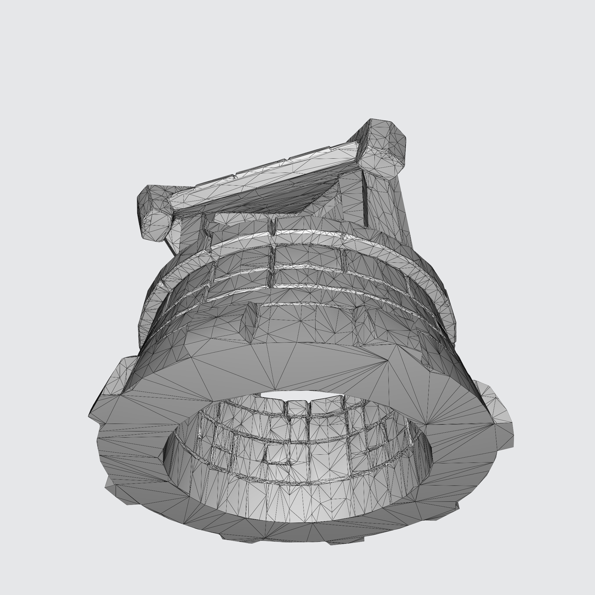 Modular Fantasy Gazebo 3D model_6