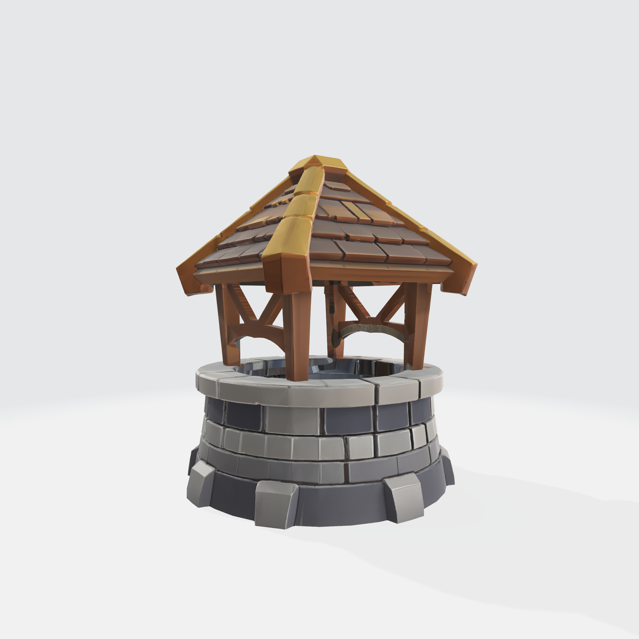 Modular Fantasy Gazebo 3D model_1