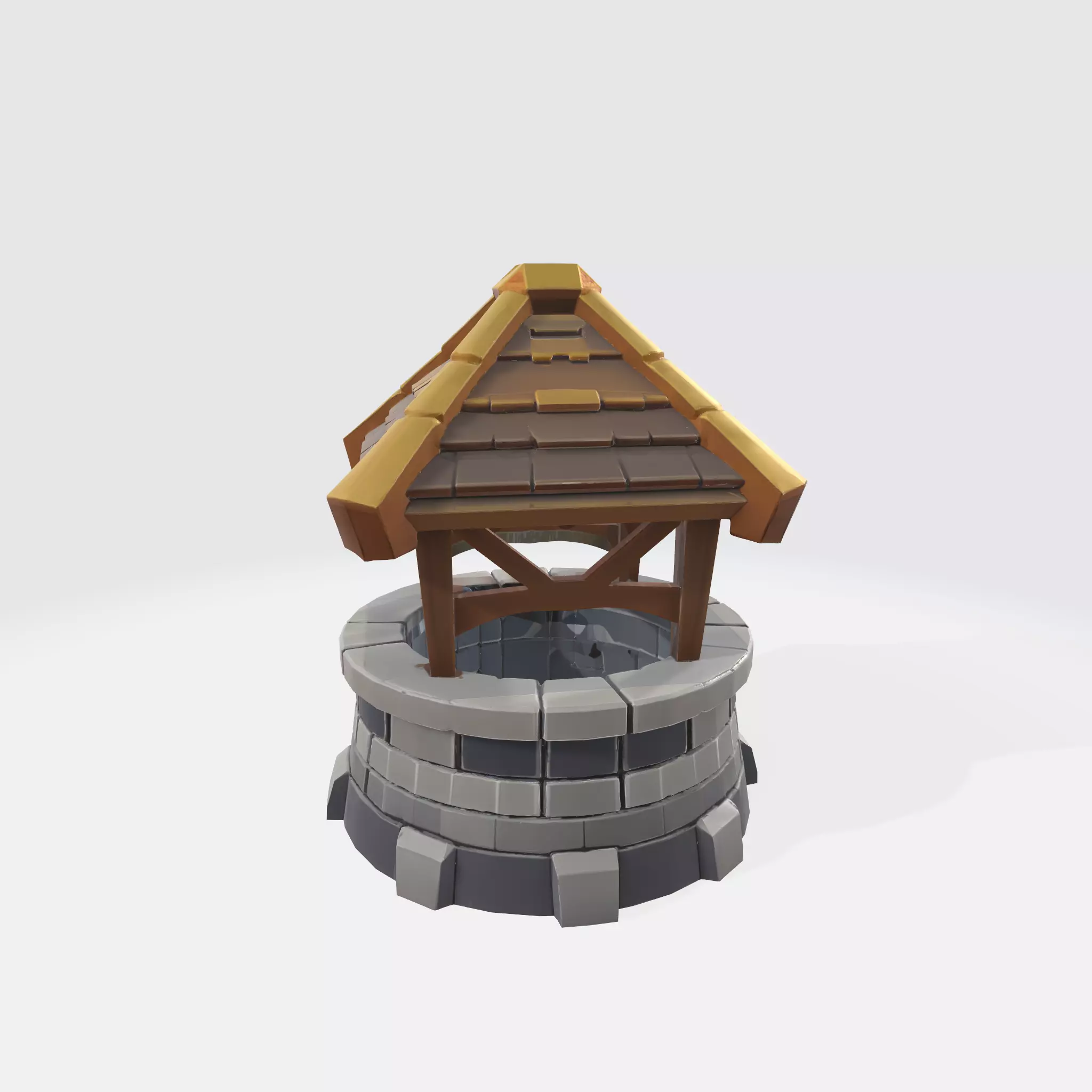 Modular Fantasy Gazebo 3D model_0