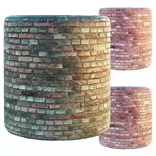 Brick Wall PBR Material Texture Brick Wall PBR Material Texture