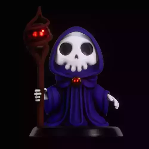 Chibi Lich 3D print model
