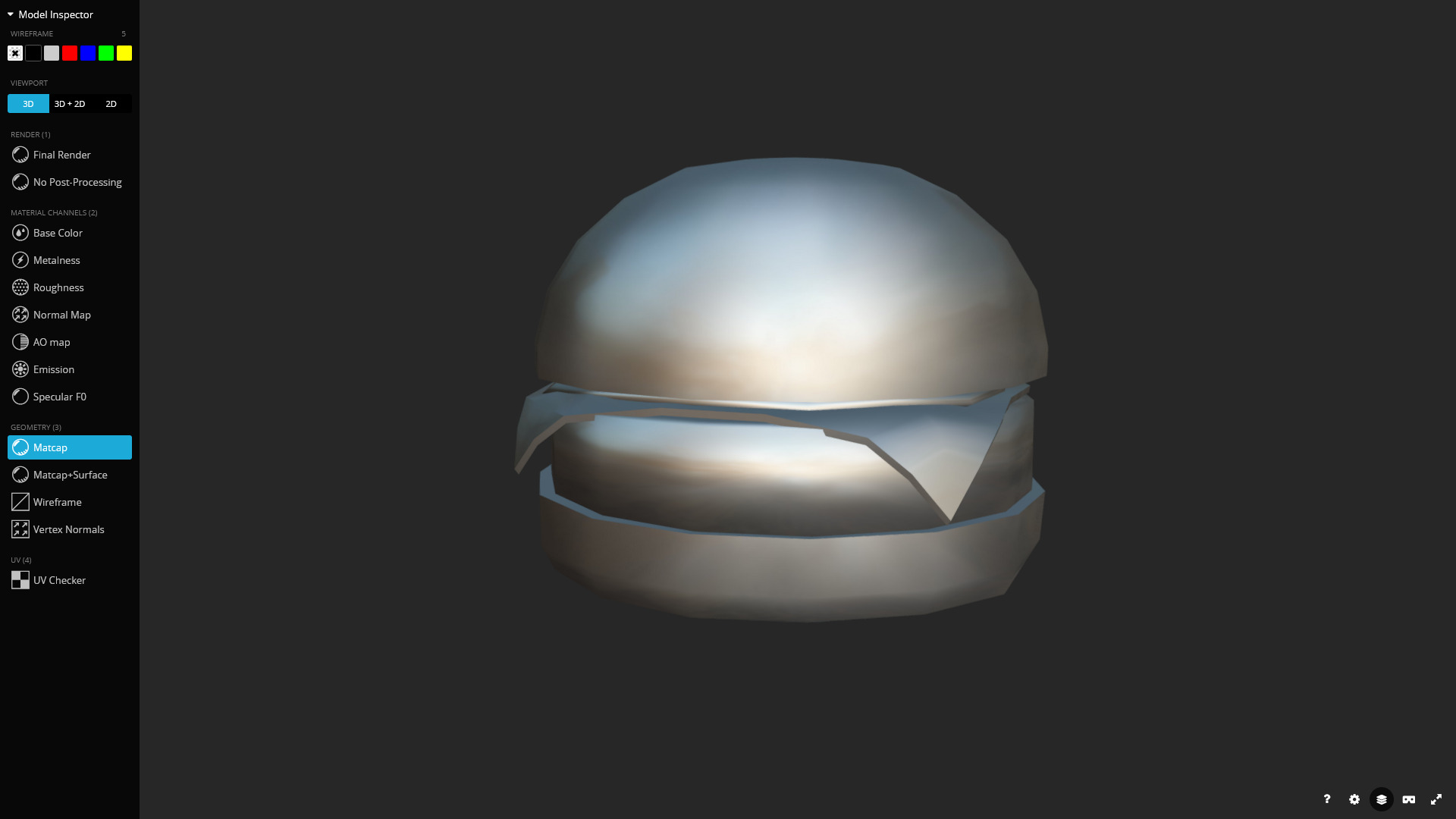 Cheeseburger 3D Model Low-poly 3D model_9