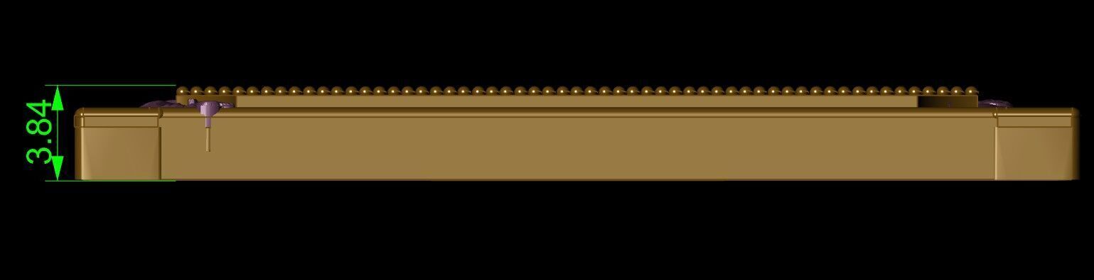 The Last Supper pendant 3D print model_7