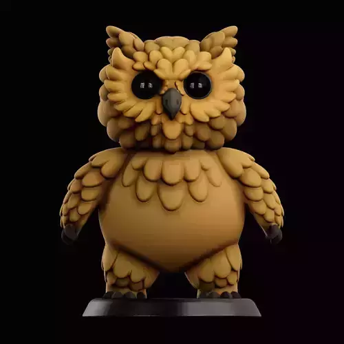 Chibi Owlbear 3D print model