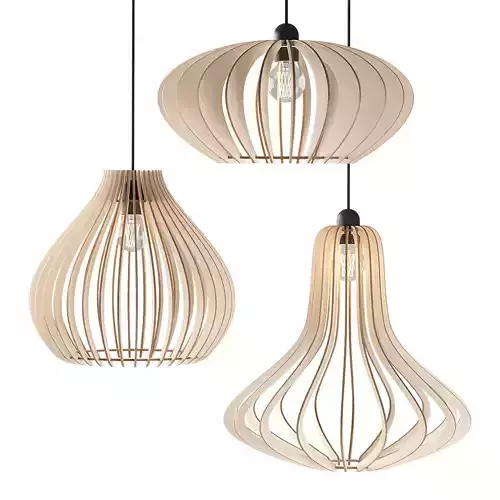 Modern Wooden Pendant Lamps