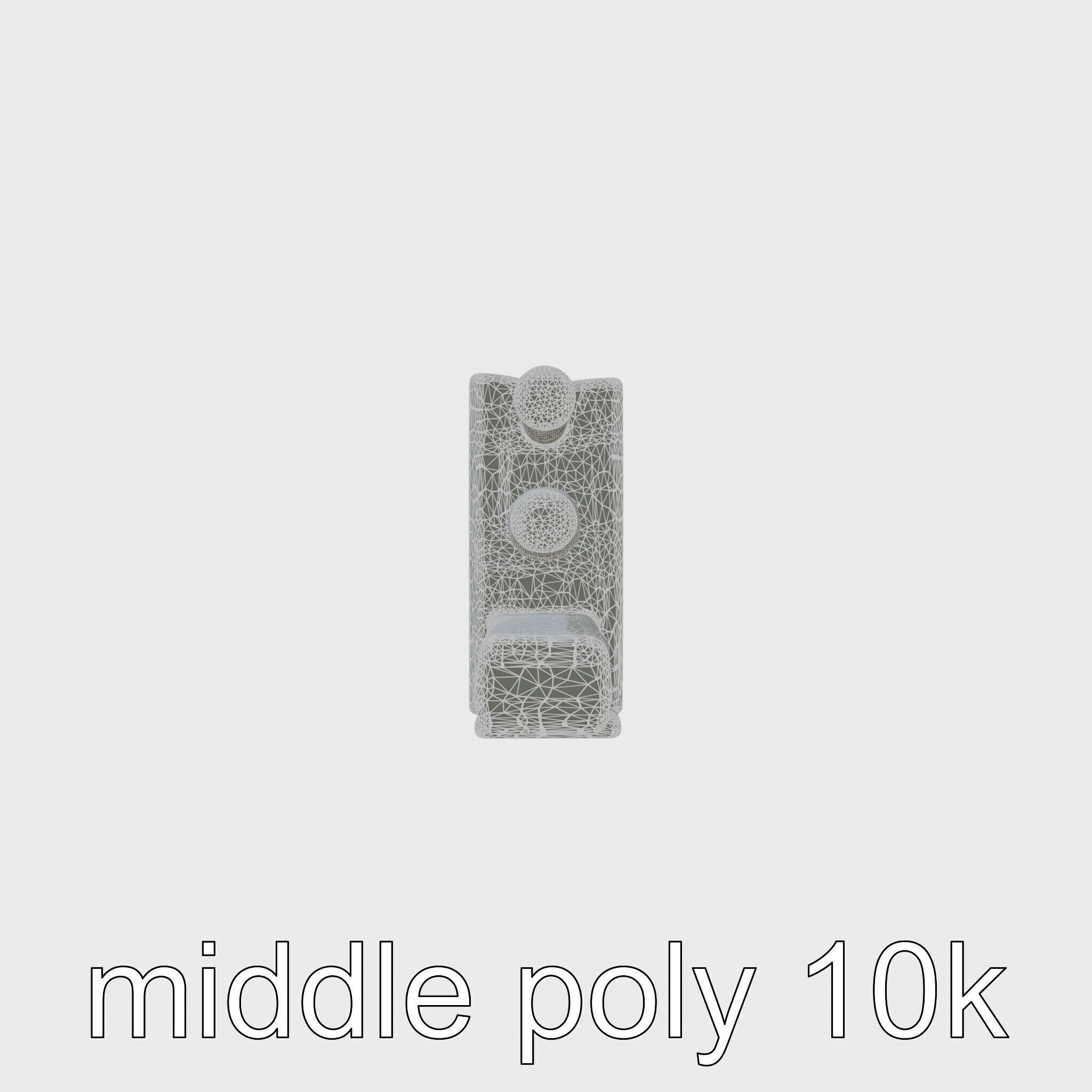 Historic Aged Timber Crossing for 3D Environments Low-poly 3D model_5