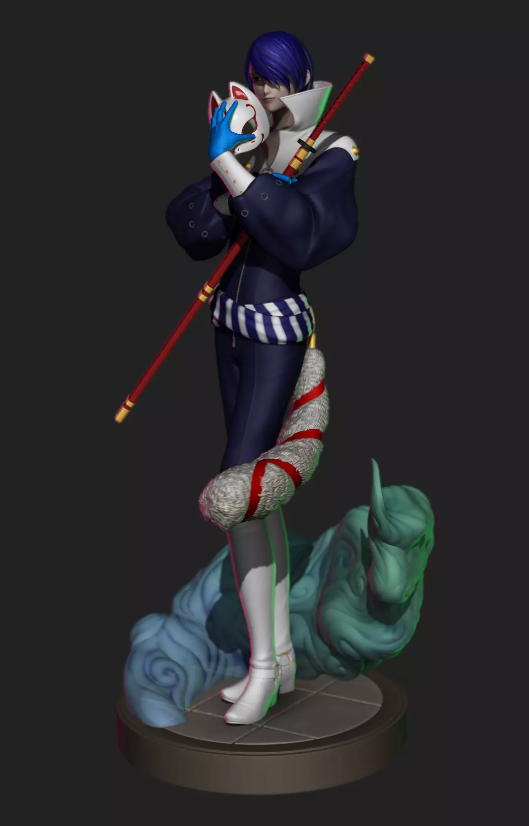 Yusuke - Persona 5 3D print model_0