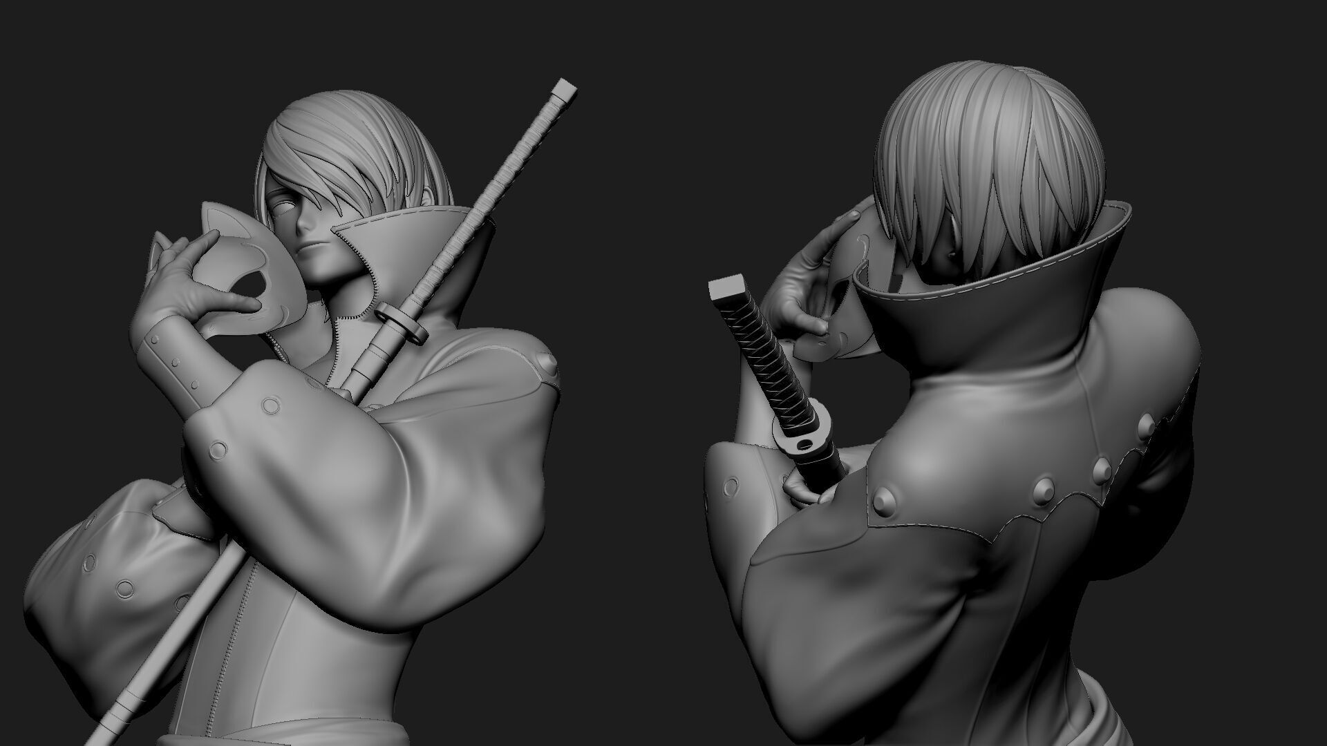 Yusuke - Persona 5 3D print model_6