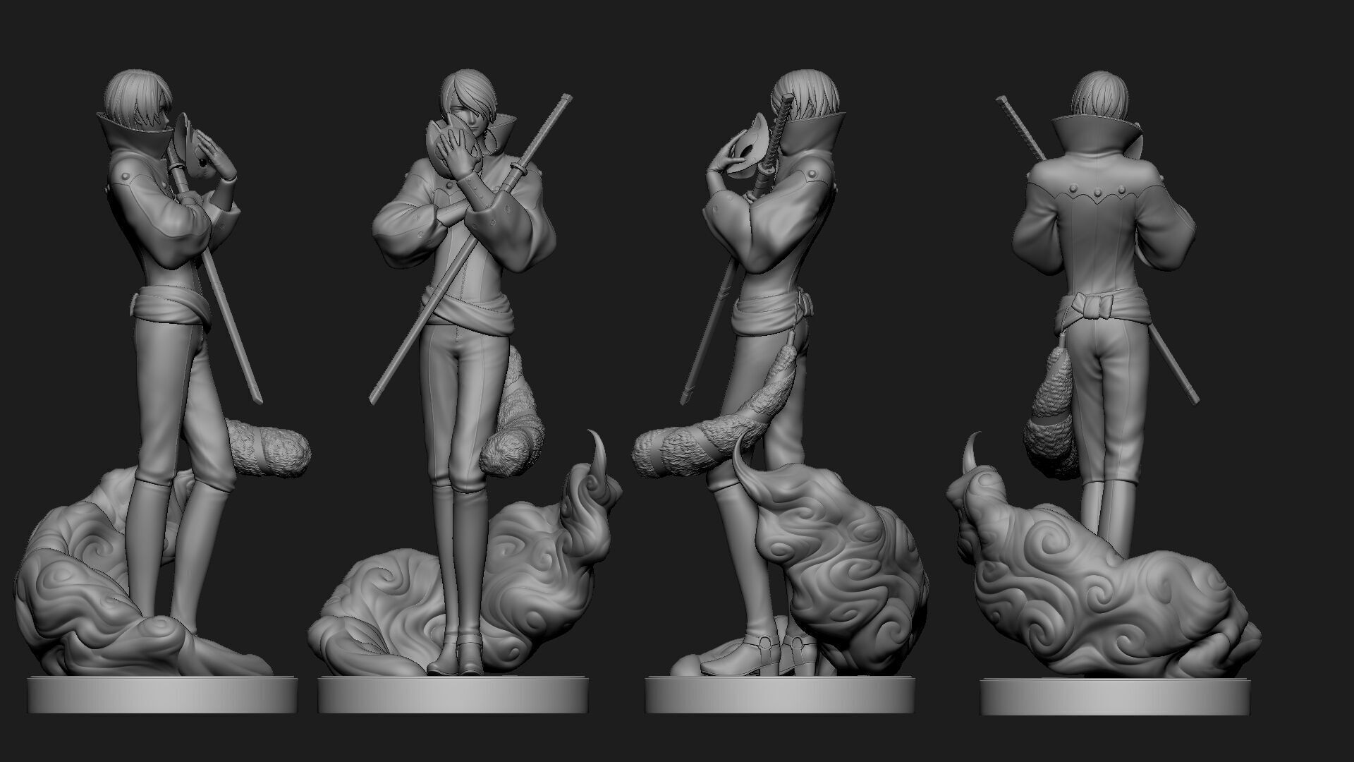 Yusuke - Persona 5 3D print model_3