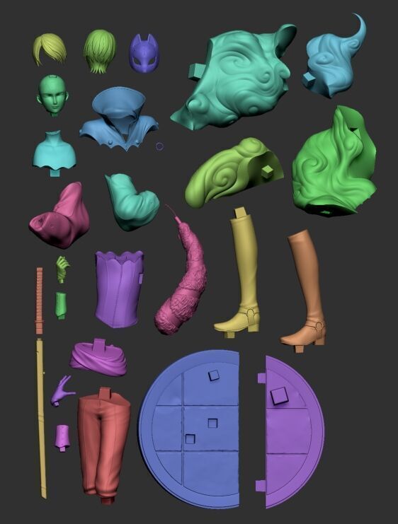 Yusuke - Persona 5 3D print model_2