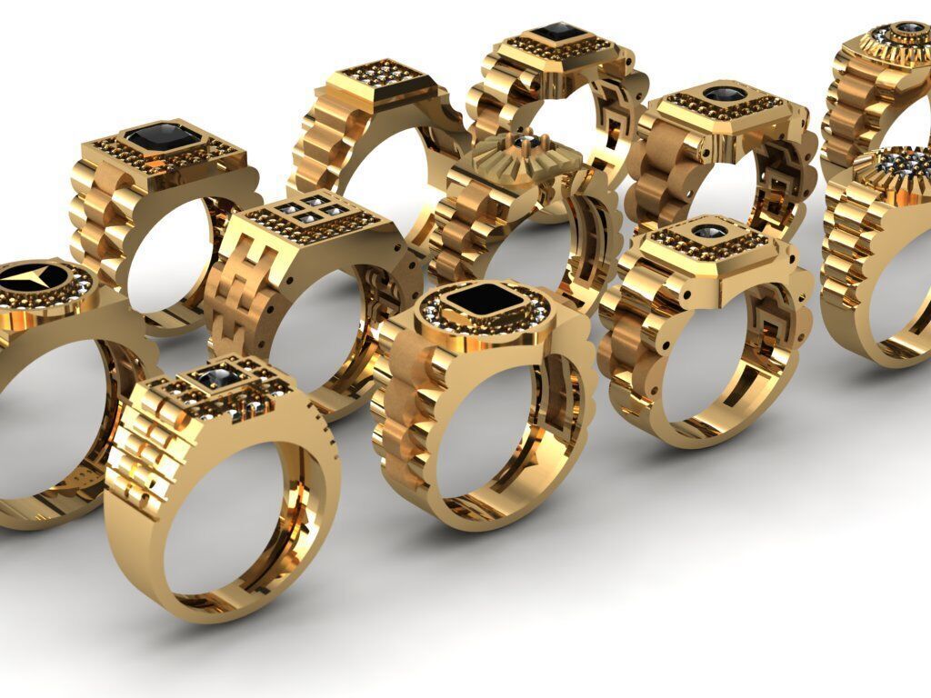 Rolex Collection 3D print model_2