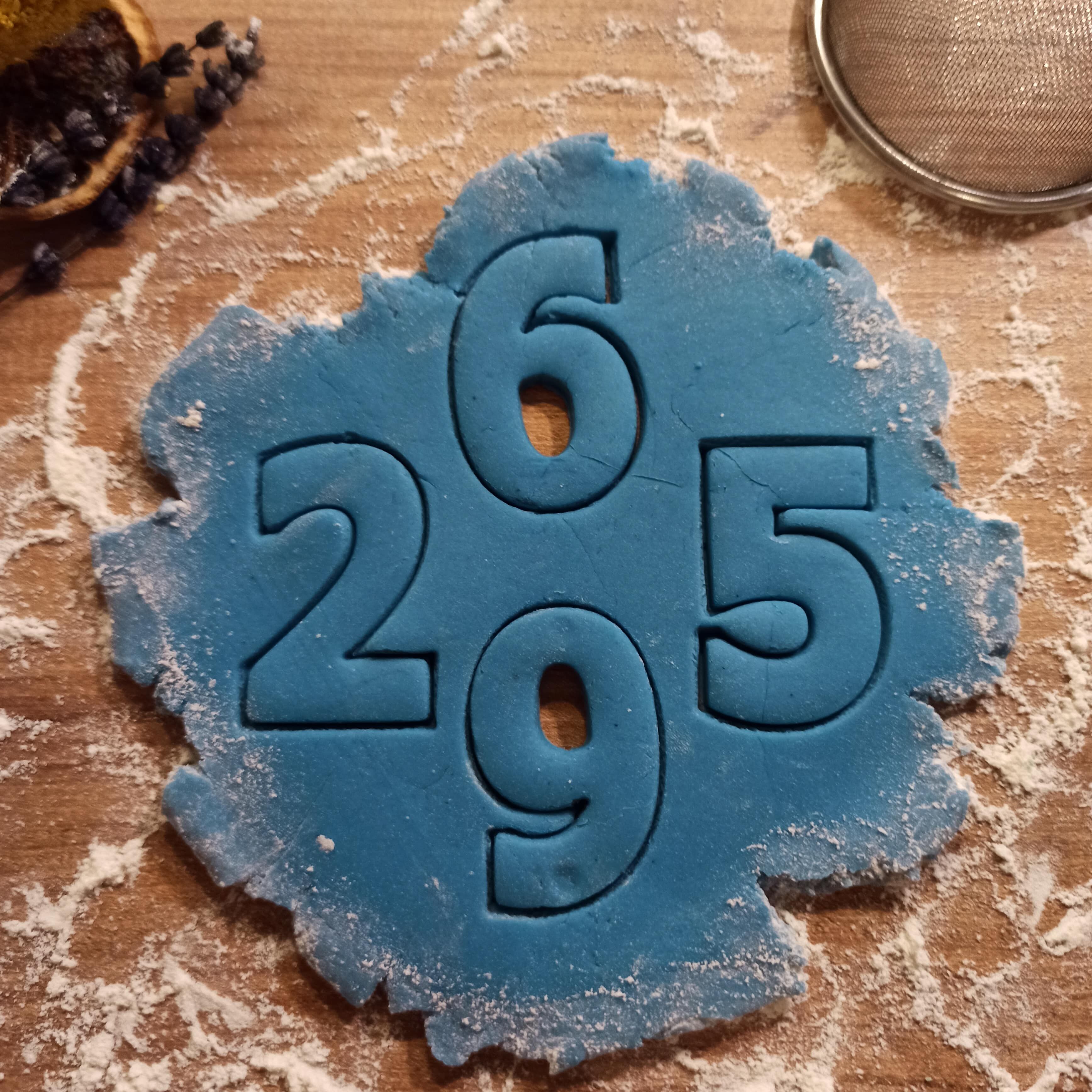 Numbers Cookie Cutter Set - Clay-Fondant Cutters 3D print model_2