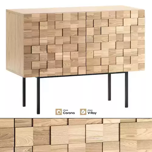 Sideboard Madria 2-door  3D model