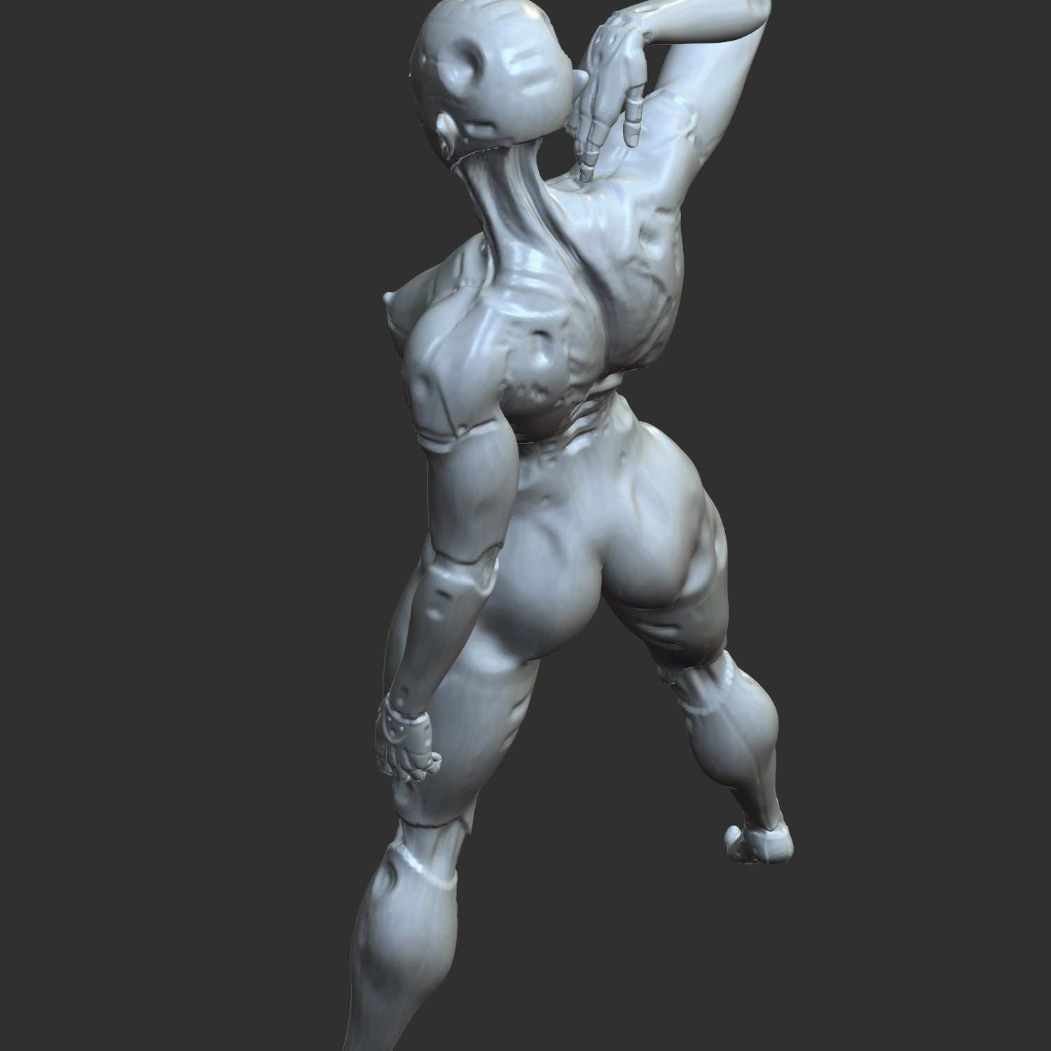 sexy robot 3D print model_3