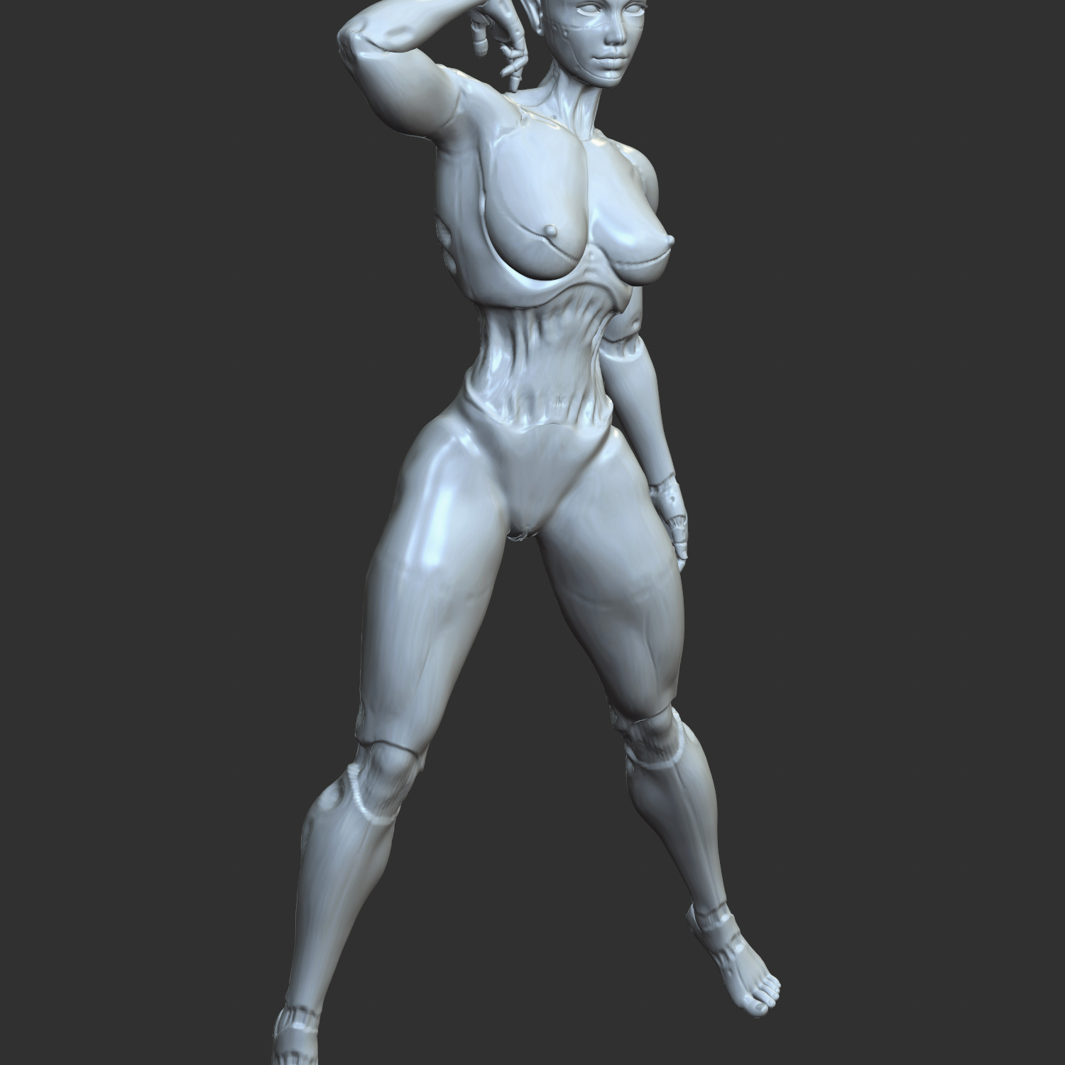 sexy robot 3D print model_1