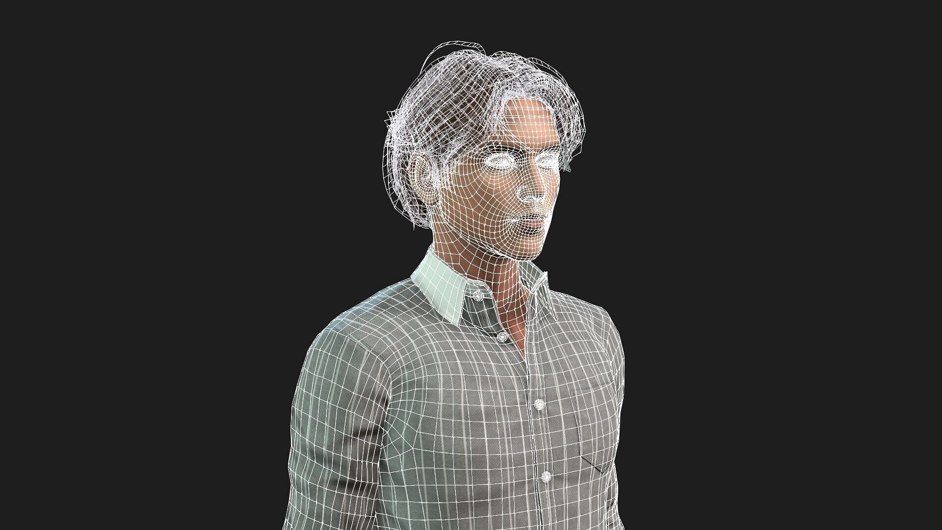 Realistic 3D Male Character 3D model_17