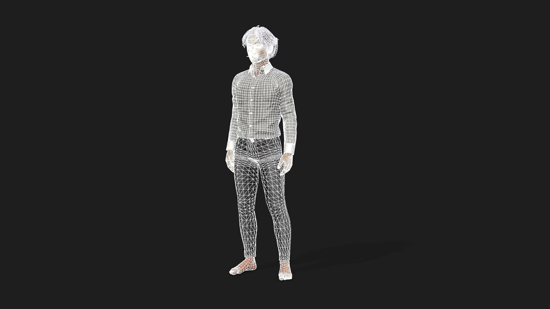 Realistic 3D Male Character 3D model_19