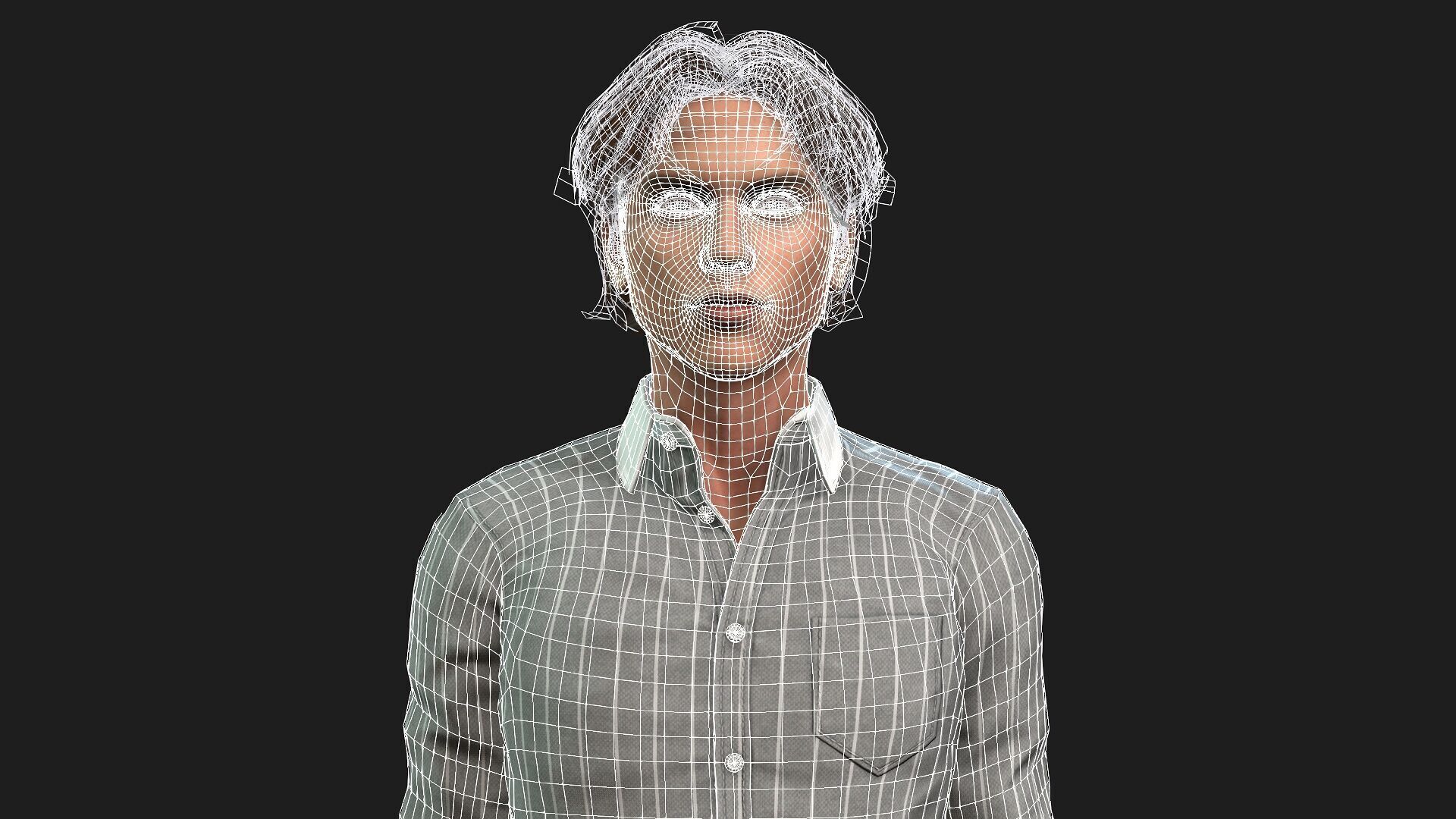 Realistic 3D Male Character 3D model_15