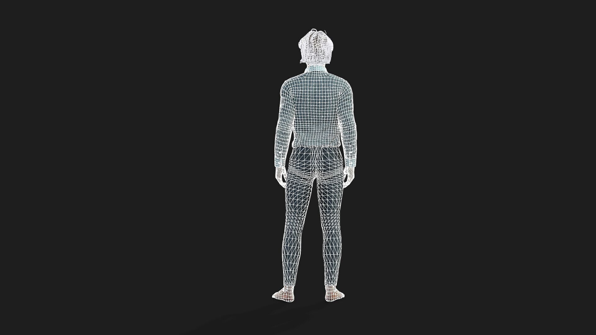 Realistic 3D Male Character 3D model_13