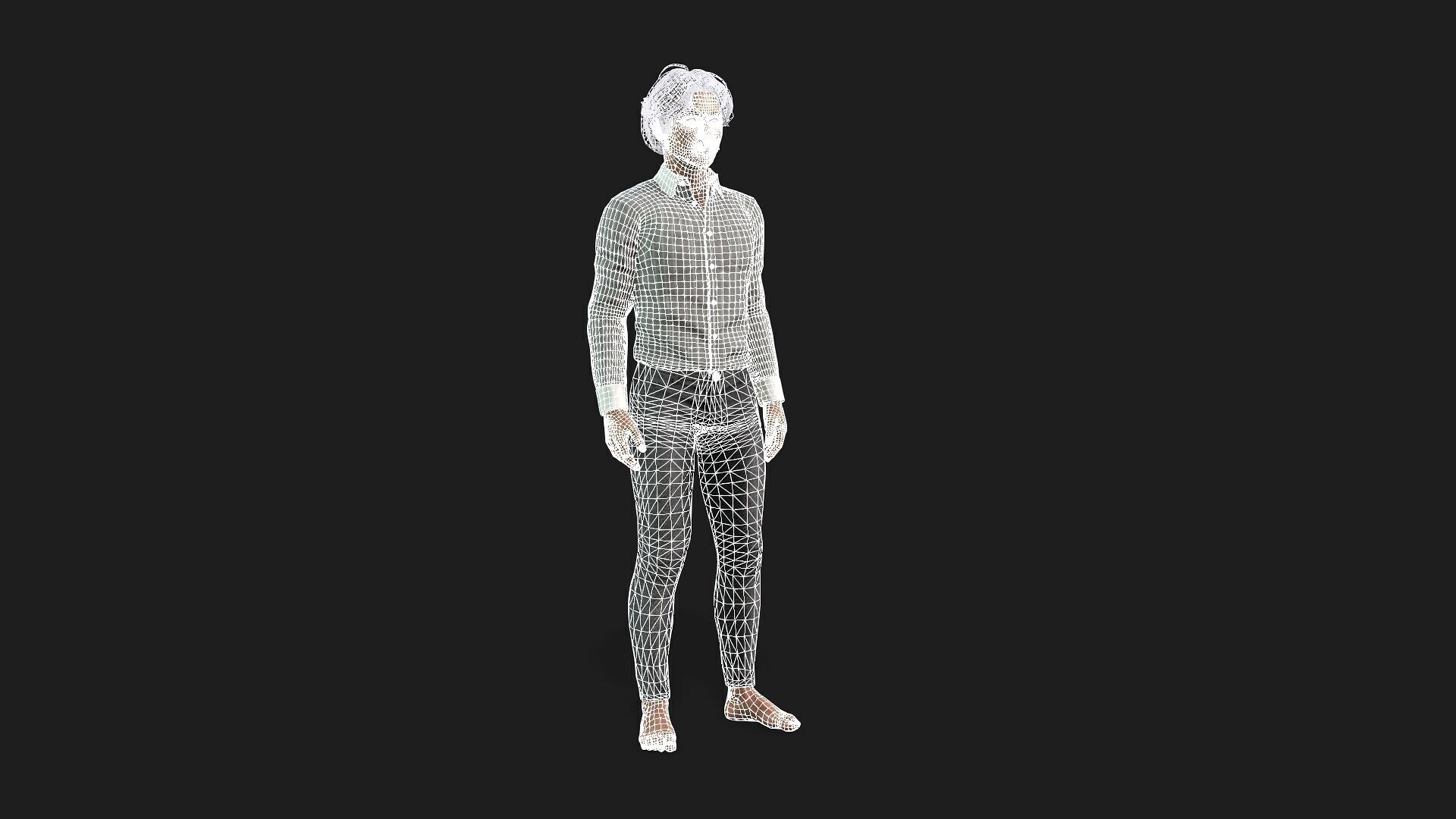 Realistic 3D Male Character 3D model_18