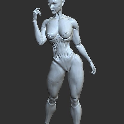 robot hentai 3D print model