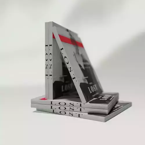 Book 3d model magazine Jennie Blackpink