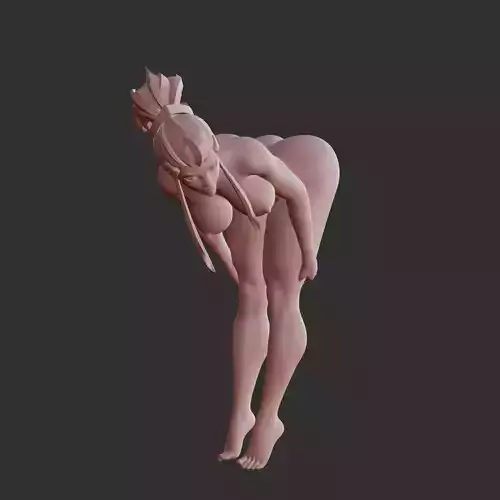 Thicc Hentai Succubus Lewd NSFW 3D Print STL