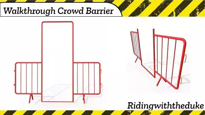 Walkthrough Crowd Barrier