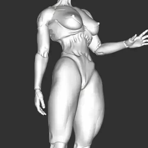 Sexy Lingerie Anime Girl NSFW 3D Print STL