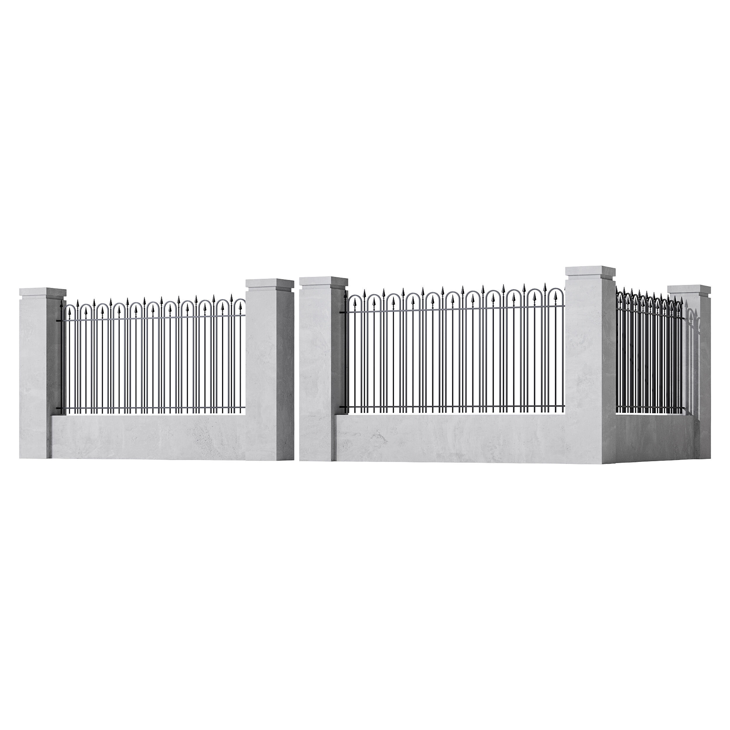 Fencing 24 3D model_6