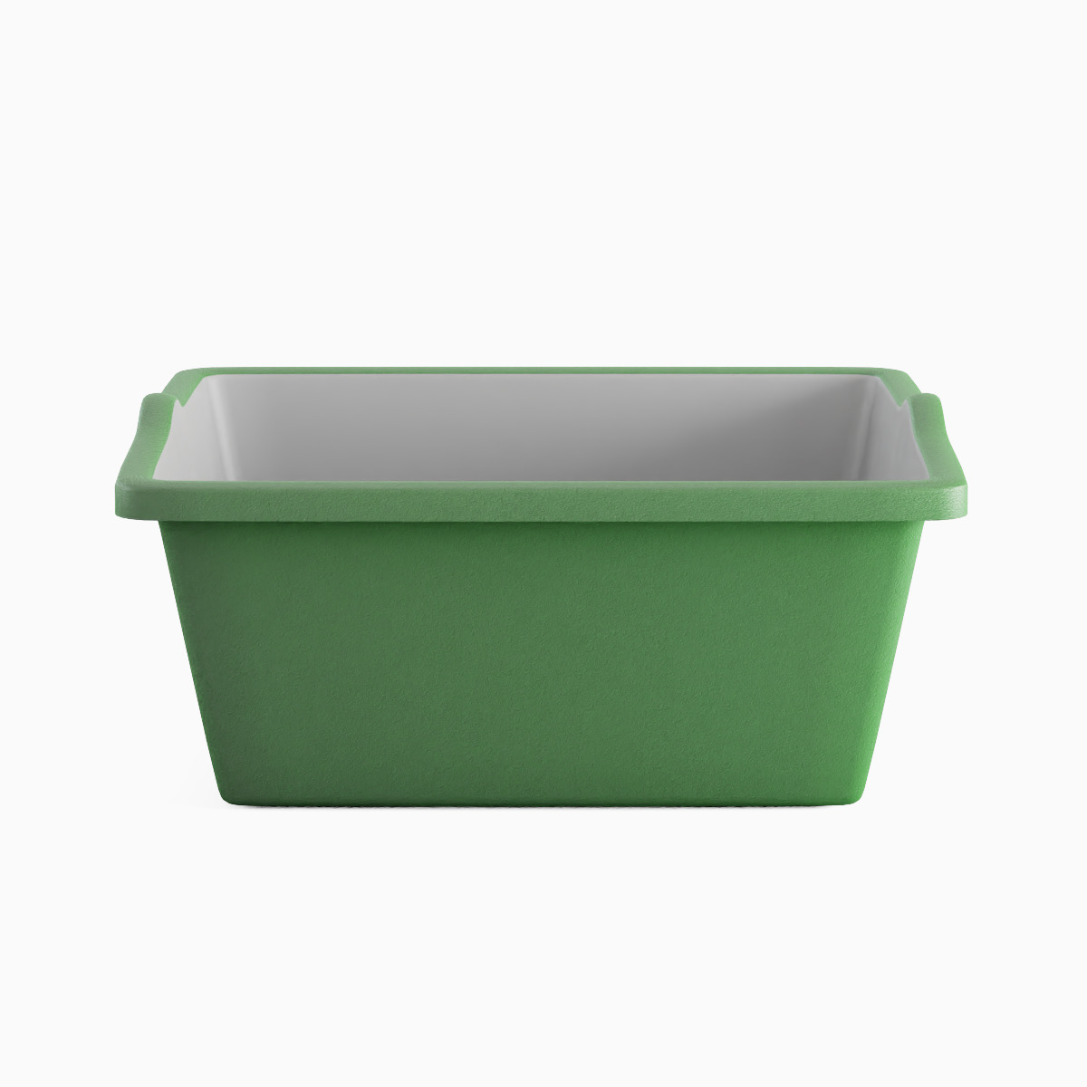 Simple Plastic Wash Basin C Set Low-poly 3D model_14