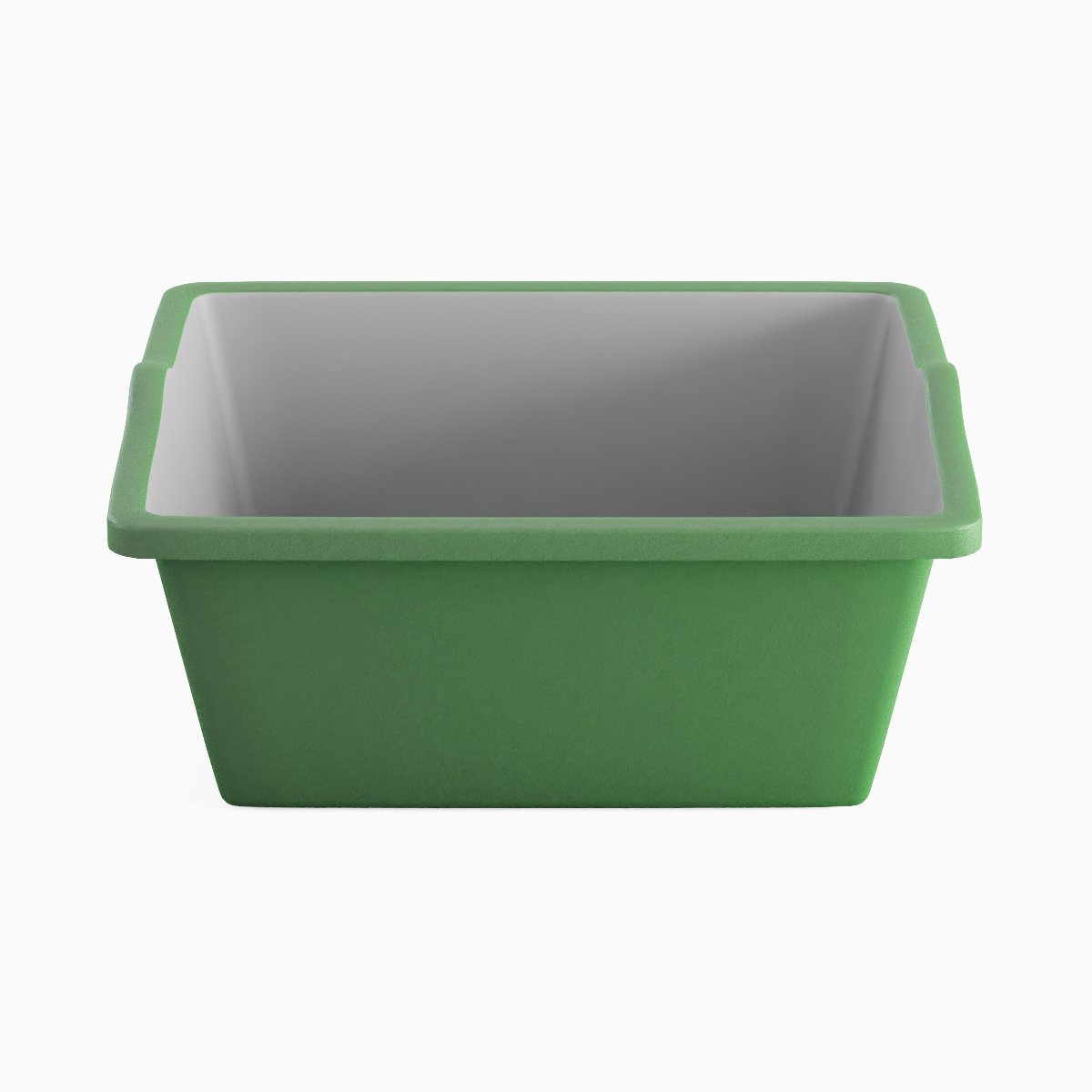 Simple Plastic Wash Basin C Set Low-poly 3D model_17