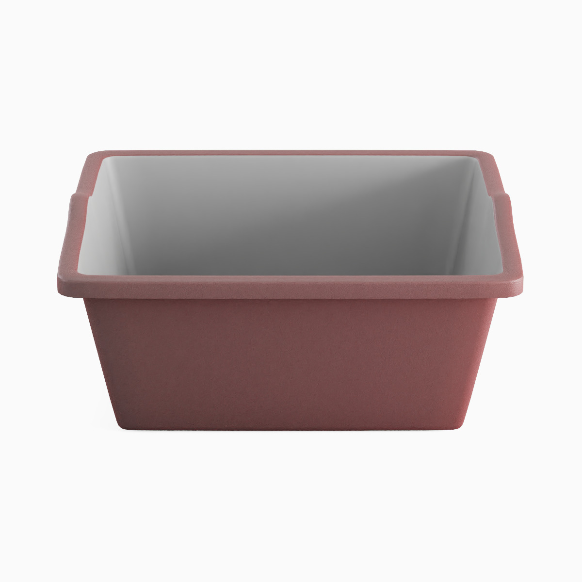Simple Plastic Wash Basin C Set Low-poly 3D model_11