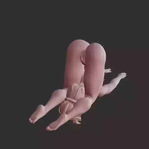Hentai Waifu Nude Erotic 3D Printable Model STL
